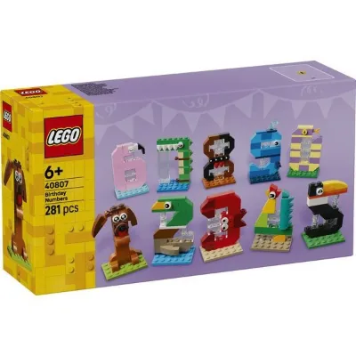 Lego Doğum Günü Rakamları 40807