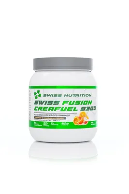 Swiss Nutrition Swiss Fusion Creafuel 9300 Portakal Mandalina 400 gr 40 servis Kreatin içeren sporcu gıdası