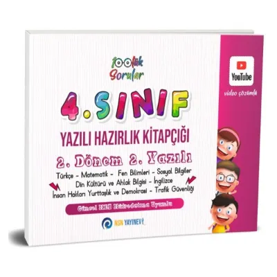 4. Sınıf Yazılı Hazırlık Kitapçığı 2. Dönem 2. Yazılı