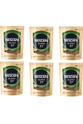 Nescafe Blend 37 Eko Paket 80 G X 6 Adet