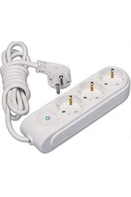 MAKEL Üçlü Priz Yeni Nesil Çocuk Korumalı 2 Mt Kablolu N3311033