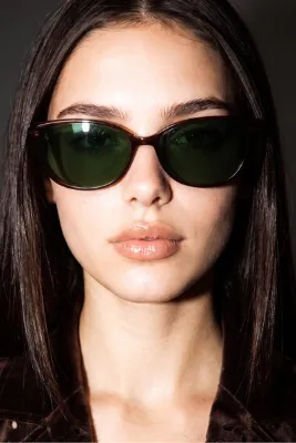 Bilge Karga Desa Dark Brown Green Güneş Gözlüğü