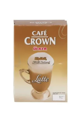 Ülker Cafe Crown Latte Köpüklü Sütlü Kahve 17 Gr - 24 Adet