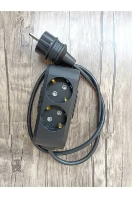 VİKO Multi-let 2'li 70 Cm Uzatma Kablosu Topraklı Ç.k