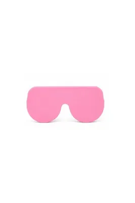 Toz Vintage Pembe Silikon Gözlük Kılıfı Katlanabilir İnce Taşınabilir Güneş Gözlüğü Koruyucu Kılıf