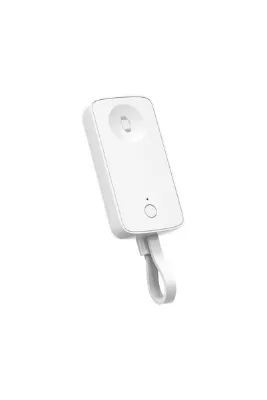 WIWU Wi-M22 Ark Serisi 2in1 Akıllı Saat Mini Wireless Powerbank 2000mAh 2W Beyaz