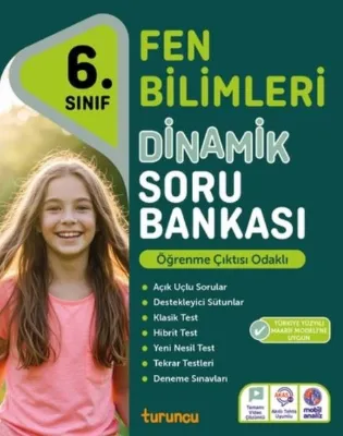 6. Sınıf Fen Bilimleri Dinamik Soru Bankası Turuncu