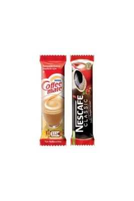 Nescafe Classic 2 gr Nestle Coffee Mate 5 gr Eşsiz Kahve