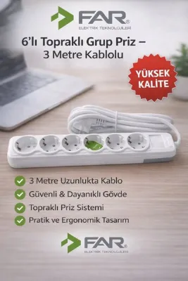 FAR 6’lı Grup Priz