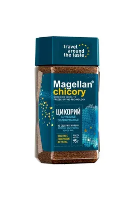 Magellan Chicory %100 Doğal Kafeinsiz Hindiba İçeceği - Prebiyotik İnülinli, Glutensiz, Vegan, Kahve Alternatifi, Granül İçecek, 95g