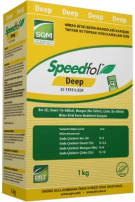 DOKTOR TARSA Speedfol Deep Yaprak Ve Damlama Gübresi.gelişim Için Gerekli Iz Element 1kg