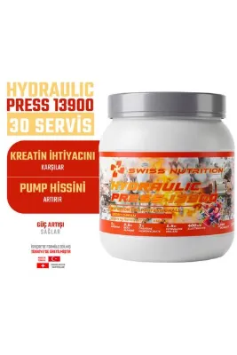 Swiss Nutrition (KAFEİN İÇERMEZ ) Preworkout Swiss Hydraulic Press 13900 450 gr. 30 Servis - Orman Meyveli