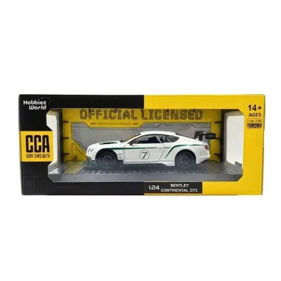 Cca 1/24 Bentley Continental Gt3 Beyaz