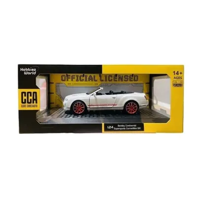 Cca 1/24 Bentley Continental Isr Parlak Beyaz