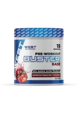 West Nutrition Buster Preworkout 15 Servis 225 gr Vişne Çilek Aromalı