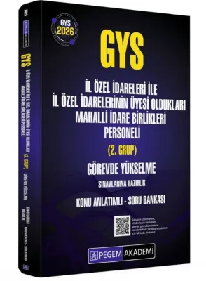 2026 GYS İl Özel İdareleri ile İl Özel İdarelerinin Üyesi Oldukları Mahalli İdare Birlikleri Persone