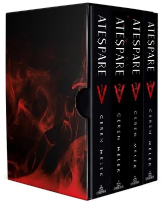 Ateşpare Seti - 4 Kitap Takım - Kutulu