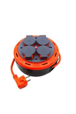 Bylion Php-05310-f Pls Bobin Ø175 Ip44 F Type (schuko) 3g1 05m Turuncu Kablo B-h05vv-f [eski Model K