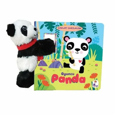 Oyuncu Panda - Şaklat Sarılalım (Oyuncaklı Kitap)