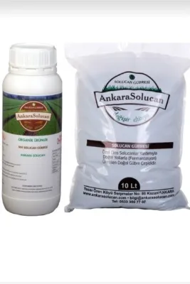ANKARA SOLUCAN Katı 10lt Sıvı 1.lt Solucan Gübresi