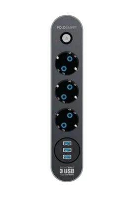 Polosmart Mp07 Termal Akım Korumalı Uzatma Kablosu