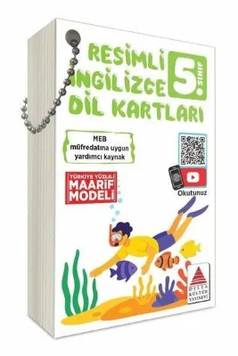 5. Sınıf Resimli İngilizce Dil Kartları