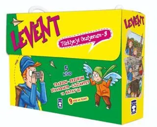 Levent Türkiye`yi Geziyorum - 3 5 Kitap Set
