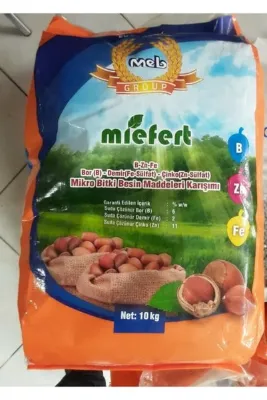 Cegel Ziraat 5 Adet Miefert Bzn Fe Mikro Bitki Besin Maddeleri Karışımı Gübre 5 X 10 Kg