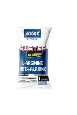 West Nutrition Buster Preworkout Beta Alanin L-sitrulin Saşe 10 Adet