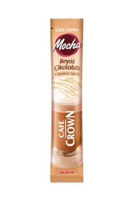 Café Crown Beyaz Çikolatalı Sütlü Köpüklü Mocha 17 G