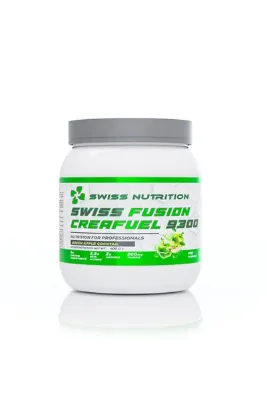 Swiss Nutrition Swiss Fusion Creafuel 9300 Yeşil Elma 400 gr 40 Servis Kreatin içeren sporcu gıdası