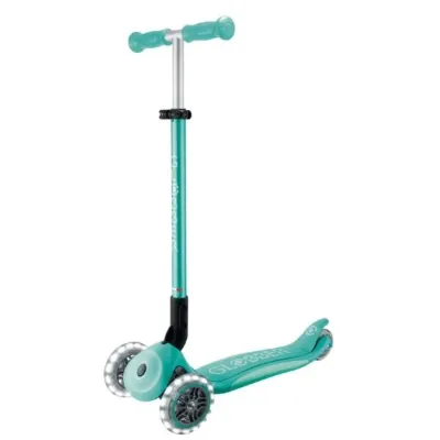 Globber Elite Deluxe Işıklı Scooter - Mint