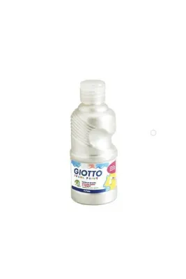 Giotto Metalik Gümüş Guaj Boya 250 ml 531402