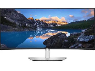 DELL UltraSharp U3824DW Curved Type-C 37,5 inç UWQHD+ 5 ms 60 Hz Monitör Gümüş