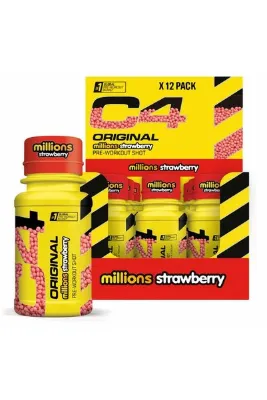 Cellucor C4 Original Pre Workout Millions Çilek Aromalı Shots 12 x 60ml