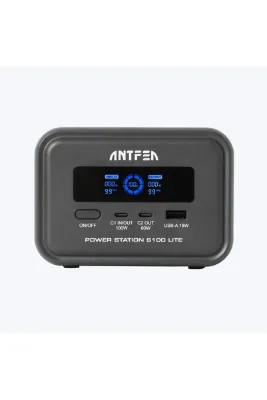 Antfea S100 Lite Taşınabilir Güç Sistemi 99W Güneş Paneli Uyumlu Powerbank