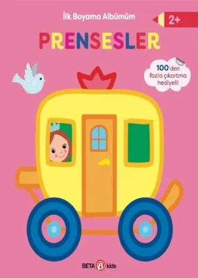 İlk Boyama Albümüm - Prensesler 2+
