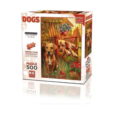 Ks Games 500 Parça Puzzle Up&Down Time