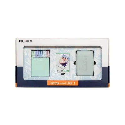 Instax Mini Link 3 Printer Bundle Box Yeşil