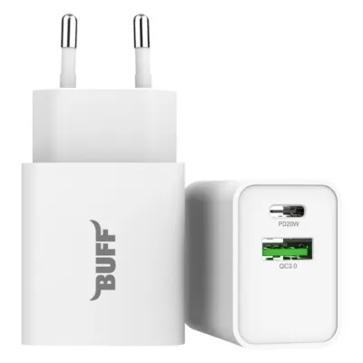 Buff BL60-ST 20W Type-C to Lightning Seyahat Şarj Cihazı