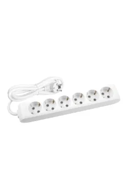 VİKO Ml-90113605 Multi-let 6lı Priz Çocuk Korumalı Topraklı 5 Metre Kablolu Grup Priz