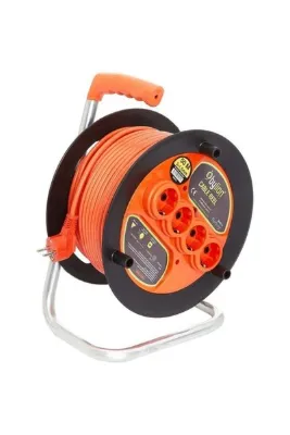 Bylion Seyyar Makaralı Uzatma 3*1,5 Mm 50 Mt Termal Sigortalı