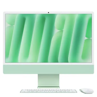 Apple iMac 24inc Retina 4.5K, M4 8-core CPU, 8-core GPU, 16GB Bellek, 256GB SSD, Yeşil