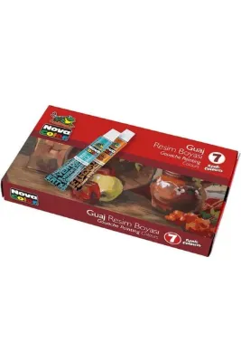 Nova Color Guaj Boya 7'li Set Tüp Nc-101