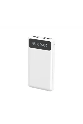 fortrek 10.000mah 2 Led Işık Lcd Gösterge Usb Lightning, Type-c, Mikro Powerbank PW-59