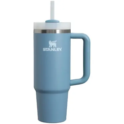 Stanley Quencher H2.O FlowState Tumbler Pipetli Termos 0.89 L İndigo