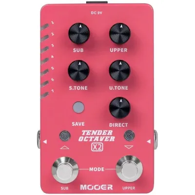 Mooer M730 Tender Octaver X2 Gitar Pedalı