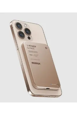 Momax 1-Power Q.Pass Qi2 Magnetic Wireless Power Bank 5000mAh