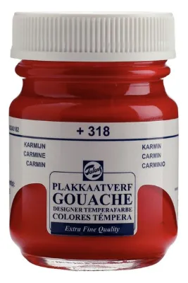 Talens Guaj Boya 50 Ml 318 Kırmızı