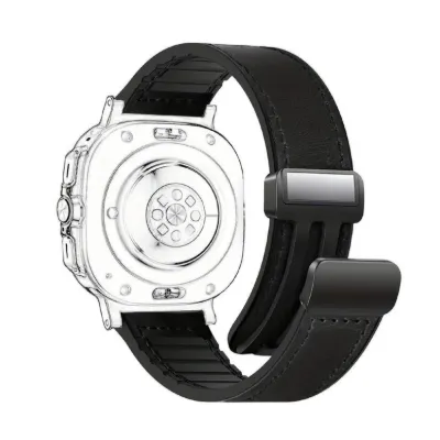 Piili Watch 42-44-45-46-49 mm Kordon - Siyah